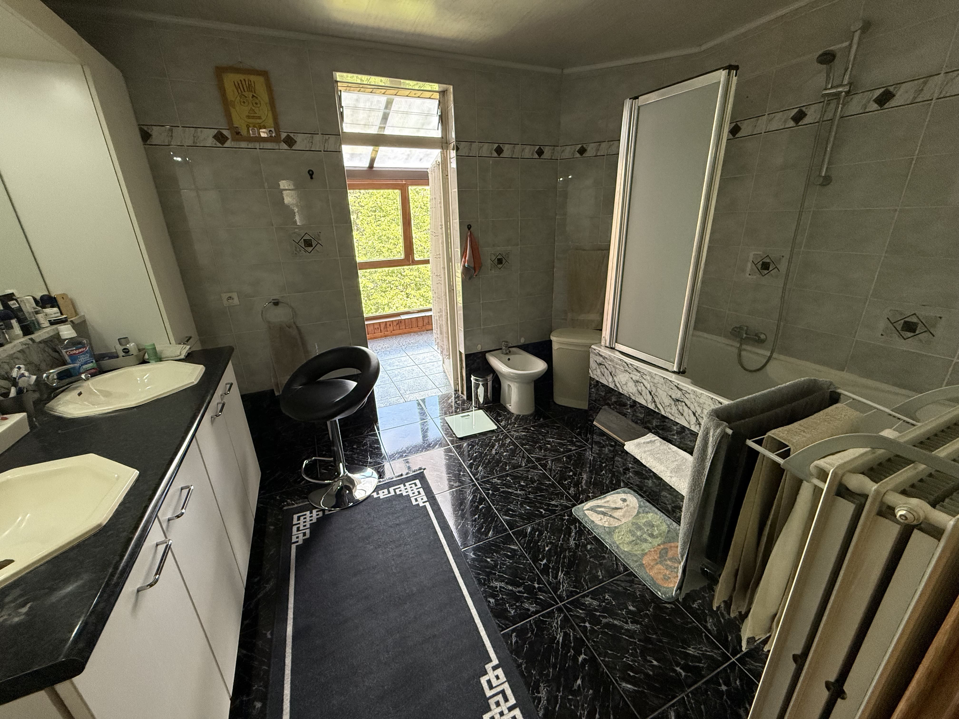 Salle de bain principale Schaerbeek - Maison familiale Voltaire Bruxelles immobilier