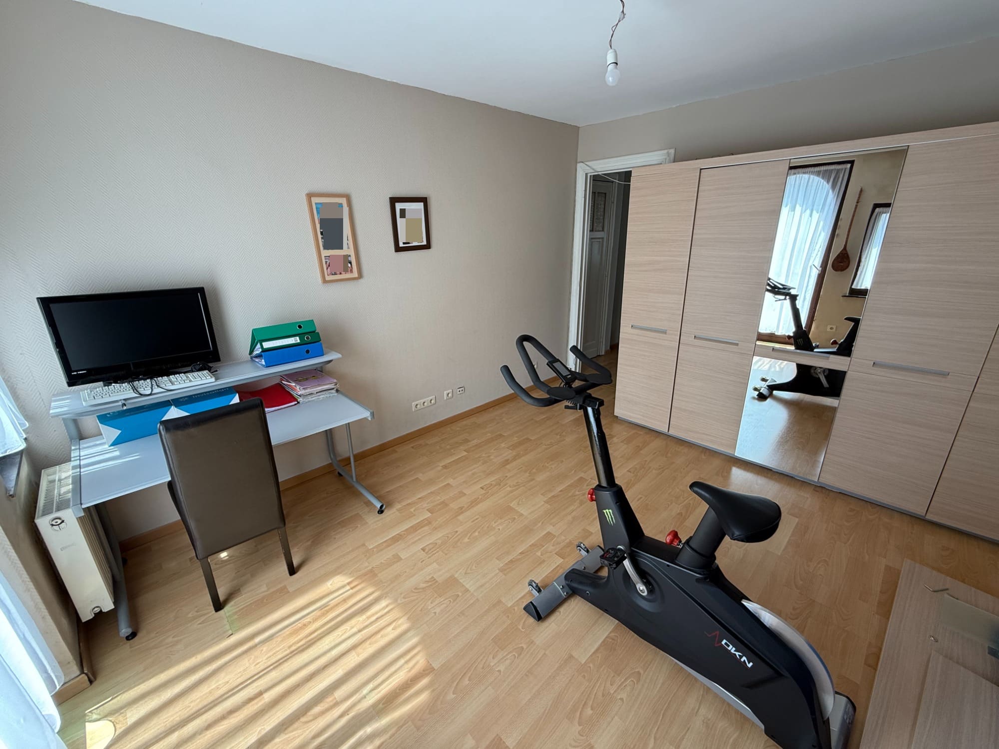 Chambre supplémentaire 2ème étage - Maison familiale Schaerbeek Voltaire Bruxelles